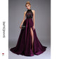 Elegant Lace Sequin Evening Dress for Banquet and Adult Ceremony (No Return)