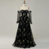 Sisters Bridesmaid Dress with Floral One-Shoulder Tube Top for Performance and Events