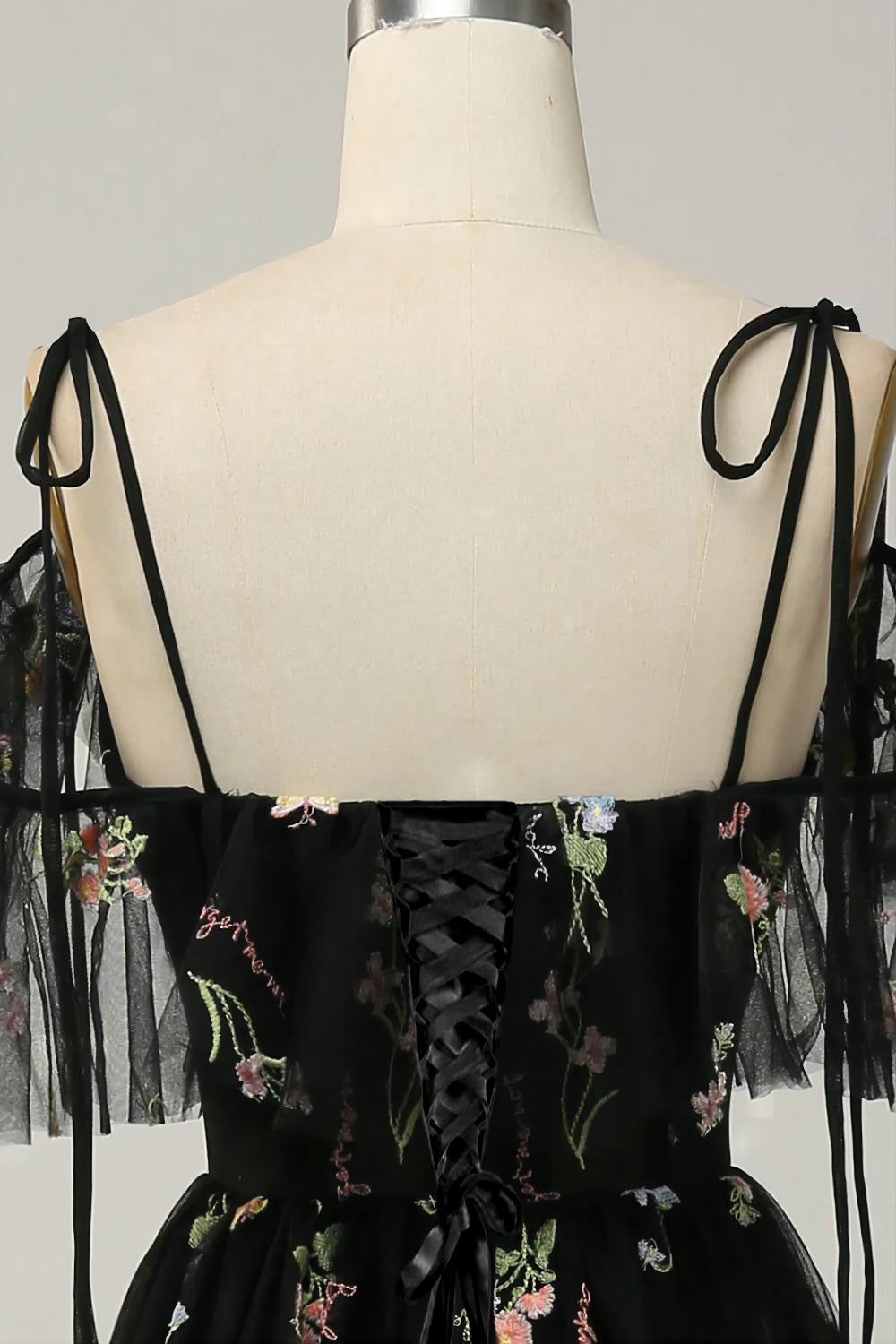 Sisters Bridesmaid Dress with Floral One-Shoulder Tube Top for Performance and Events