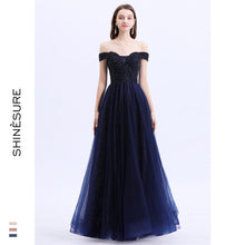 Elegant Lace Sequin Evening Dress for Banquet and Adult Ceremony (No Return)