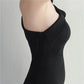 Noble One-Shoulder Ruffle Evening Dress