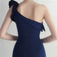 Noble One-Shoulder Ruffle Evening Dress