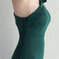 Noble One-Shoulder Ruffle Evening Dress