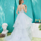 Elegant Lace Sequin Evening Dress for Banquet and Adult Ceremony (No Return)